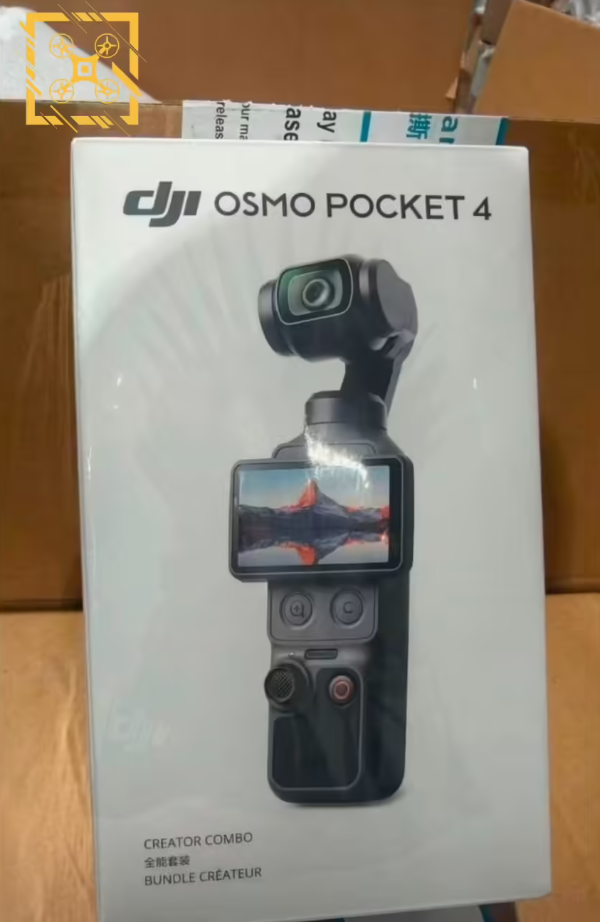 大疆Osmo Pocket 4包装盒曝光 外观延续经典设计已进入量产备货阶段